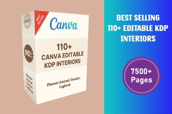 Download 110+ Canva Editable KDP Interior Bundle - Canva editable Collection