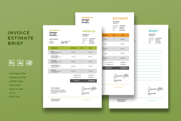Download Professional Invoice Templates - Invoice templates Collection