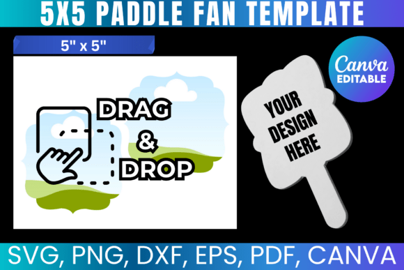 Download Paddle Fan Canva Editable Template - Canva editable Collection
