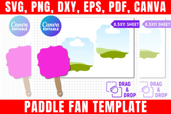 Download Paddle Fan Template, Canva Editable - Canva editable Collection