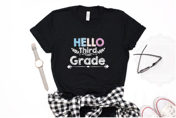 Download BACK to SCHOOL THIRD GRAD T-SHIRT DESIGN - Premium Bundle
