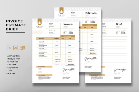 Download Professional Invoice Templates - Invoice templates Collection