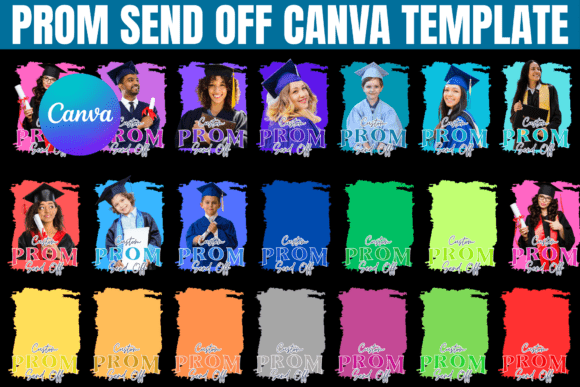 Download Prom Send off Canva Editable Template - Canva editable Collection