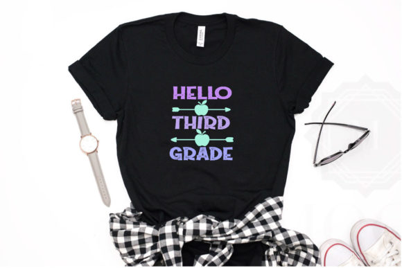 Download BACK to SCHOOL THIRD GRAD T-SHIRT DESIGN - Premium Bundle
