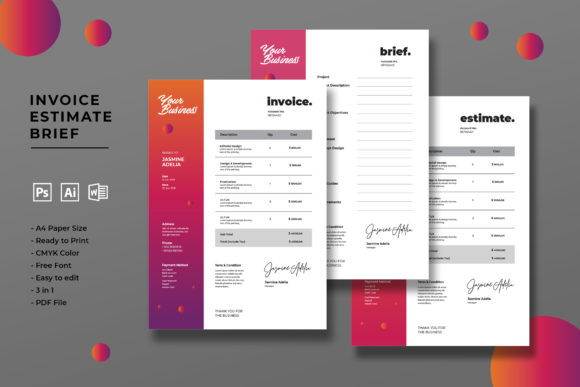 Download Professional Invoice Templates - Invoice templates Collection