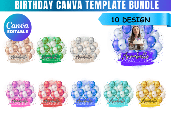 Download Easy Birthday Canva Editable Template - Canva editable Collection